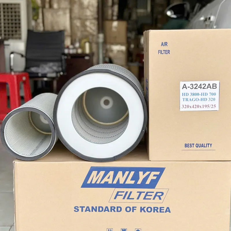 Lọc gió động cơ Manlyf A-3242AB (Bộ)