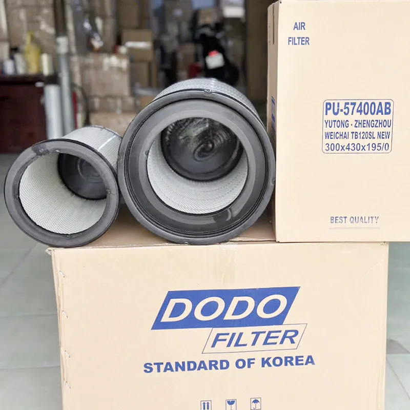 Lọc gió động cơ Manlyf PU-57400AB (Bộ)