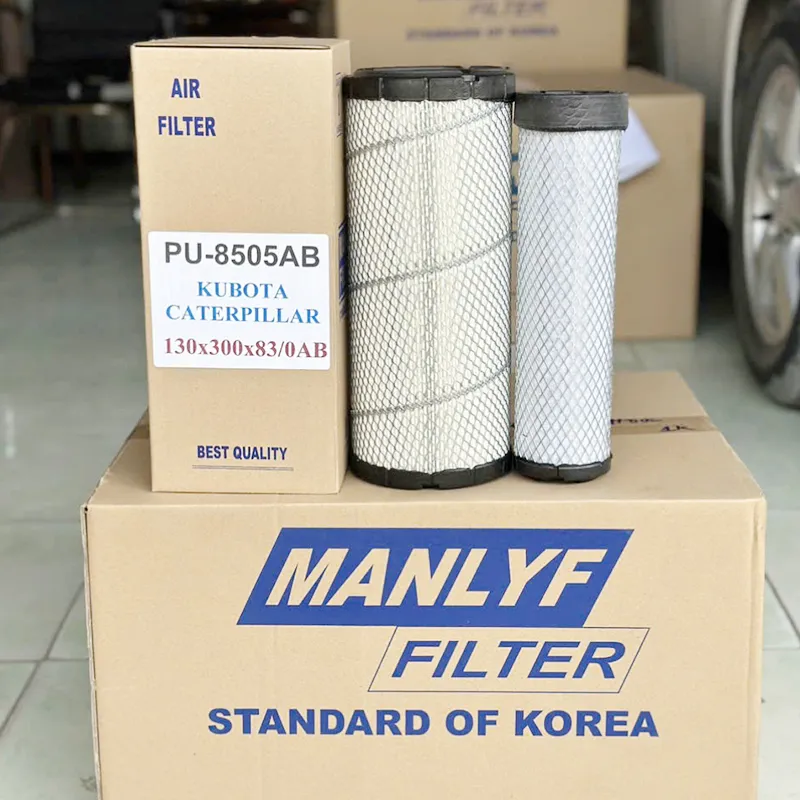 Lọc gió động cơ Manlyf PU-8505AB (Bộ)