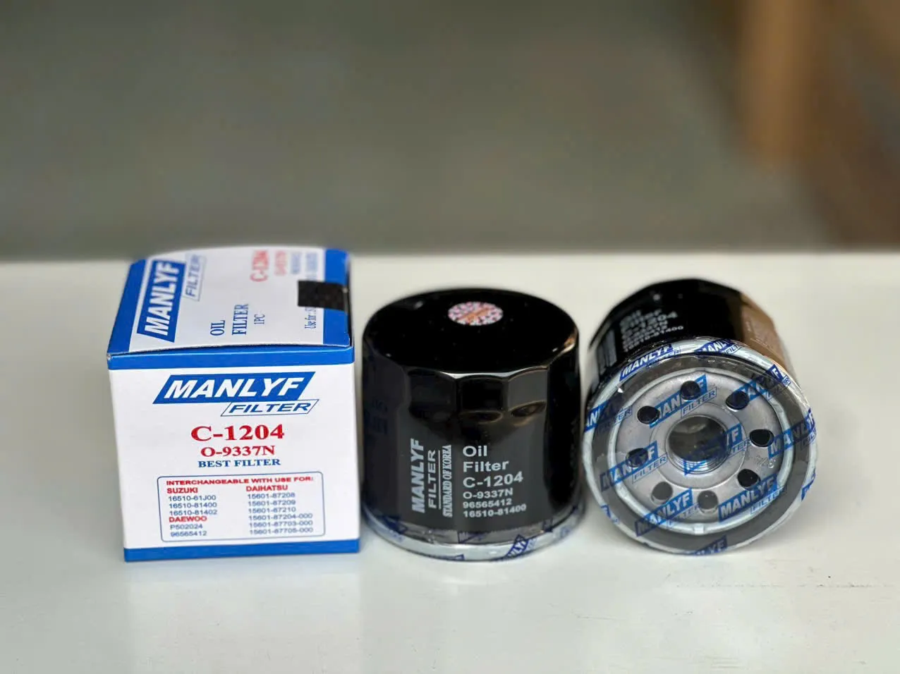 Lọc nhớt động cơ ô tô Manlyf C-1204