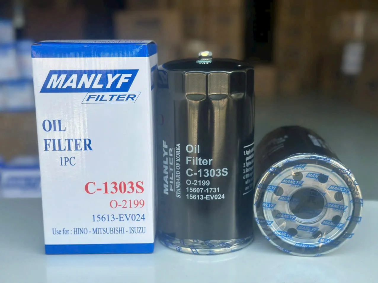 Lọc nhớt động cơ Manlyf C-1303S