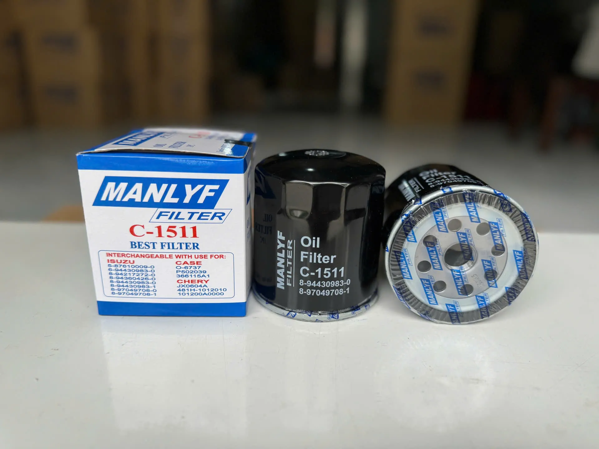 Lọc nhớt động cơ ô tô Manlyf C-1511