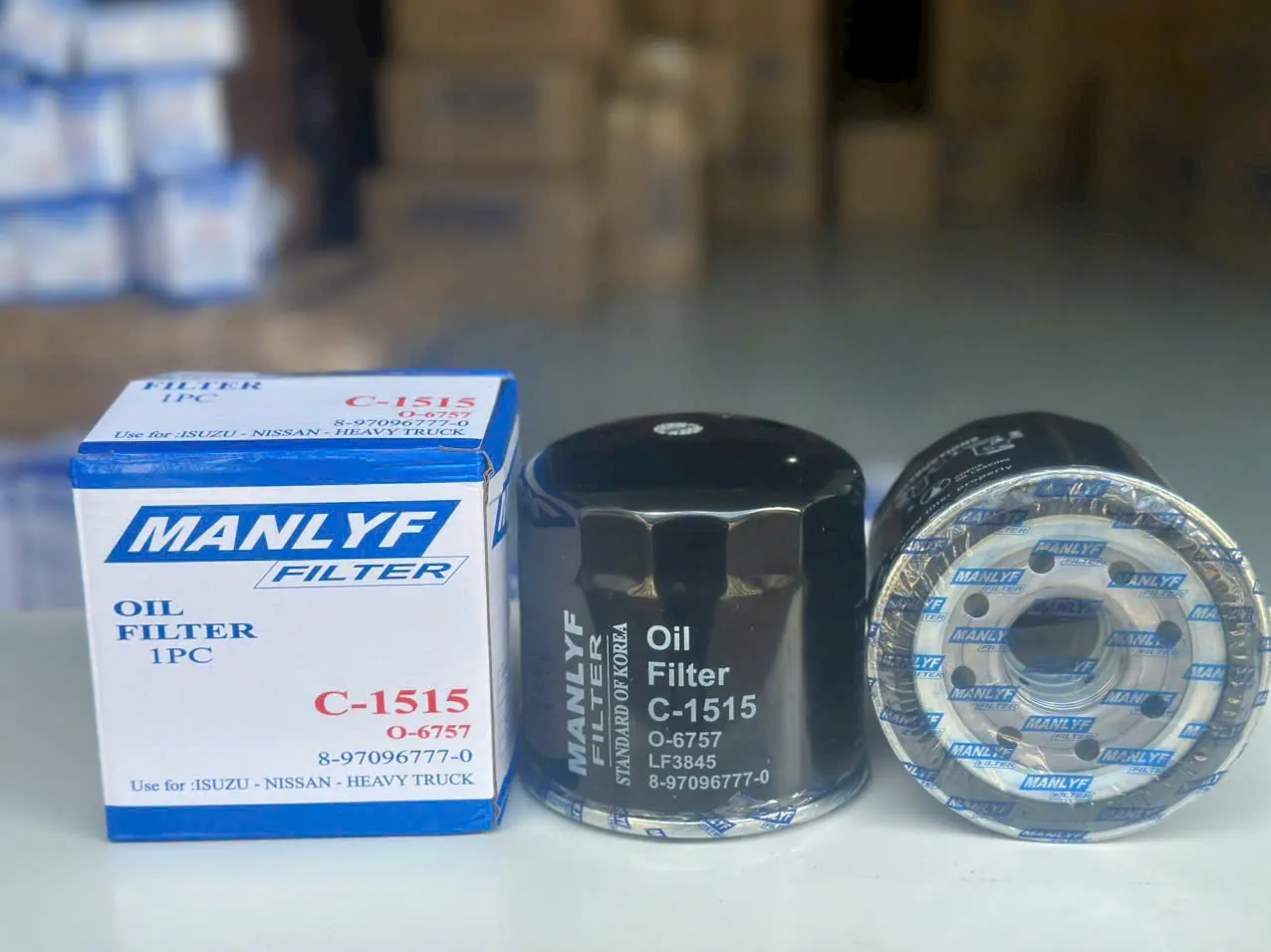 Lọc nhớt động cơ Manlyf C-1515