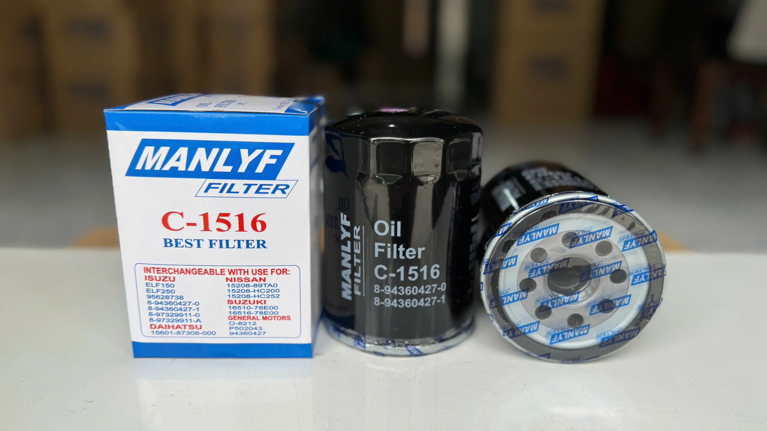 Lọc nhớt động cơ ô tô Manlyf C-1516