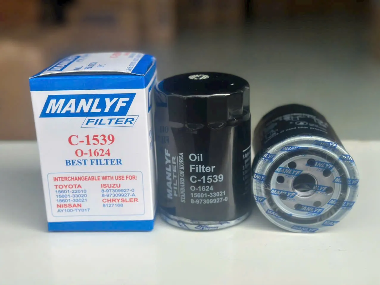 Lọc nhớt động cơ ô tô Manlyf C-1539