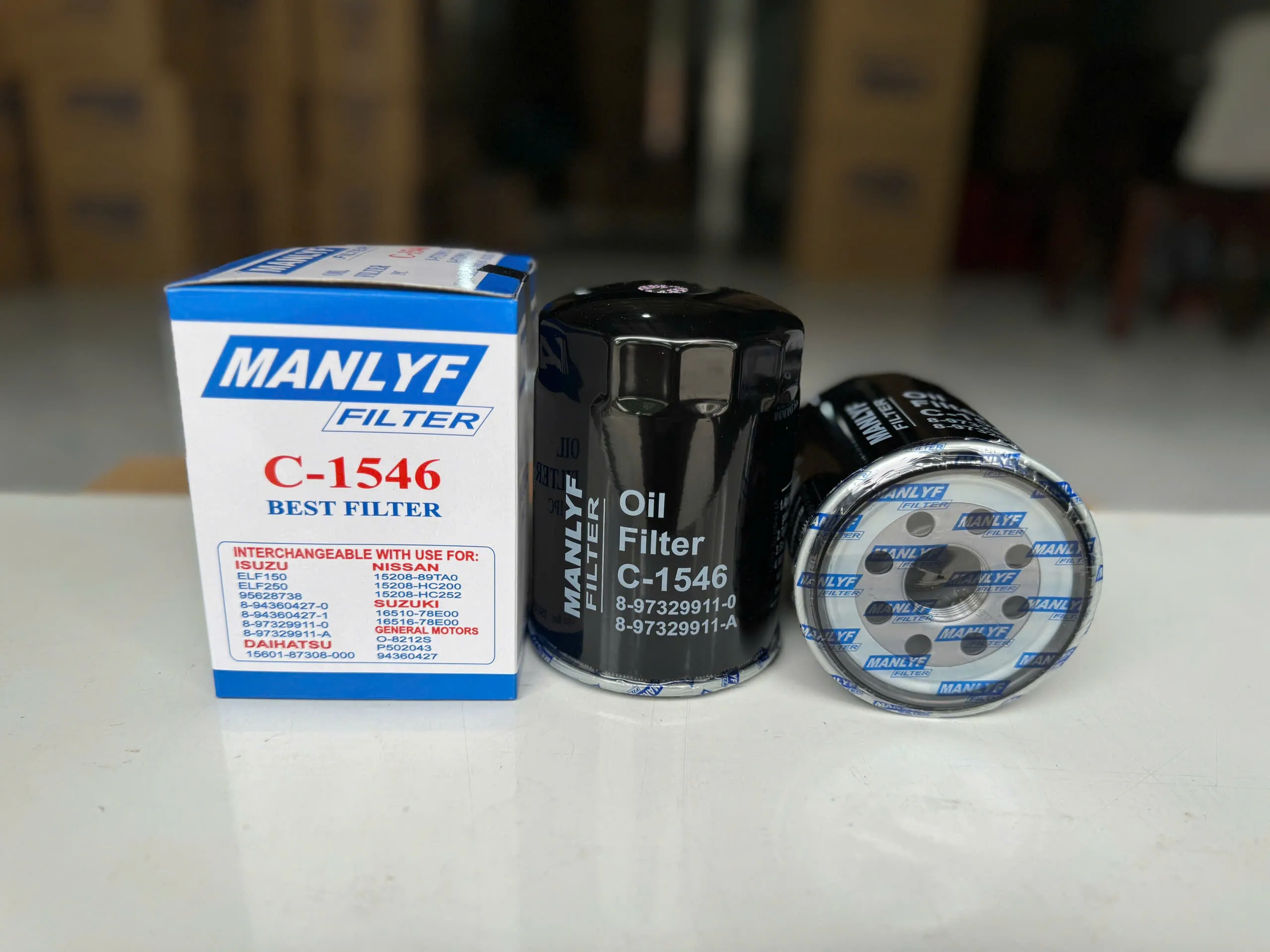 Lọc nhớt động cơ ô tô Manlyf C-1546