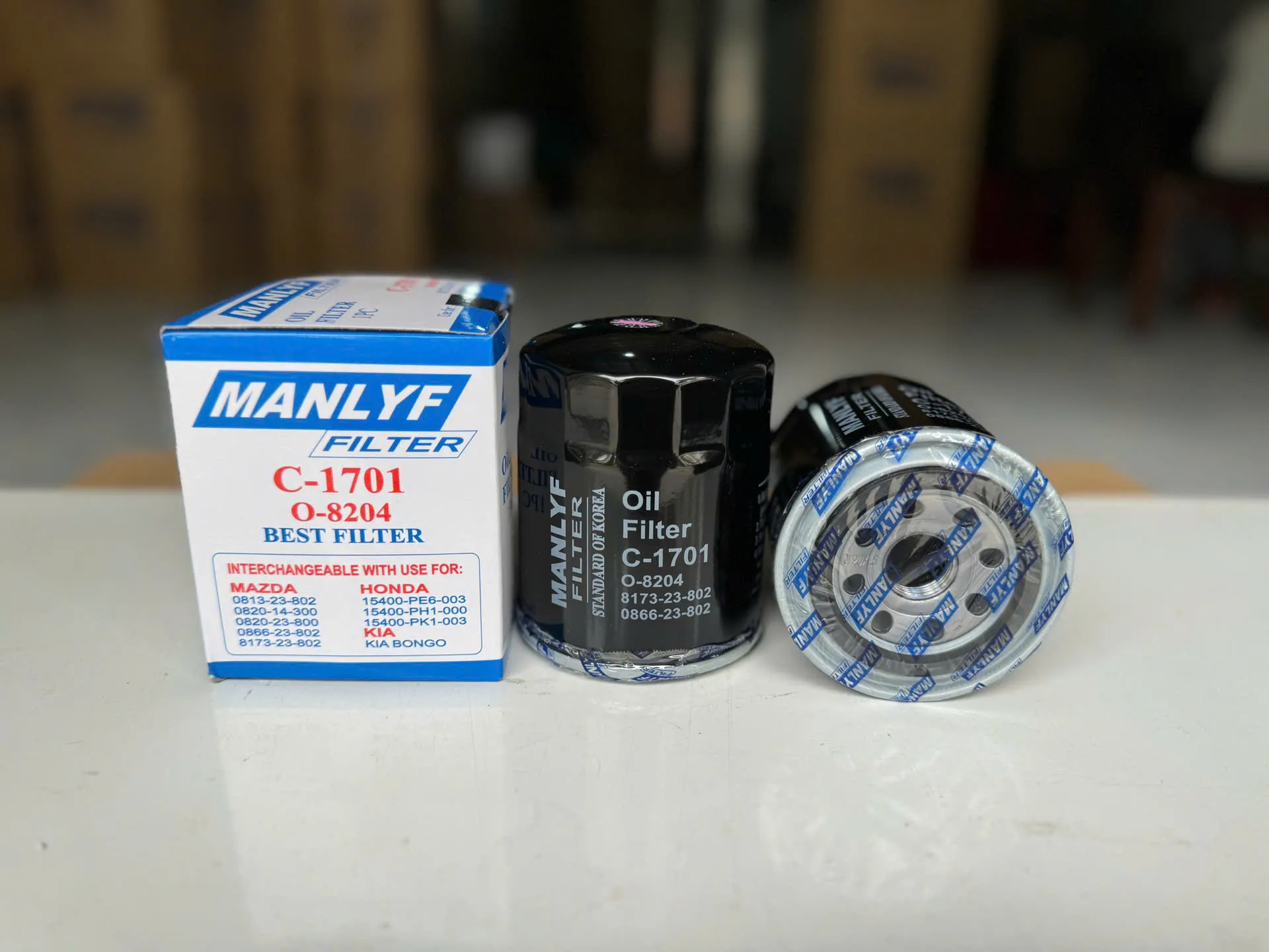 Lọc nhớt động cơ ô tô Manlyf C-1701