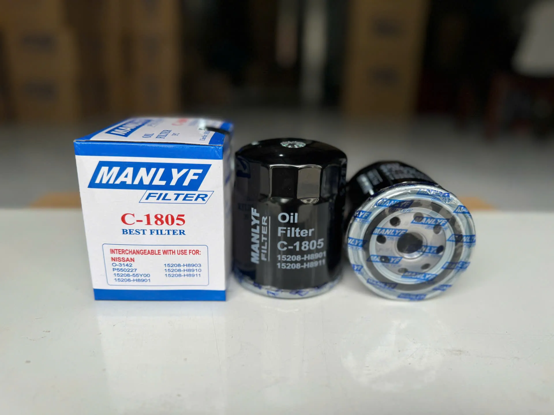 Lọc nhớt động cơ ô tô Manlyf C-1805