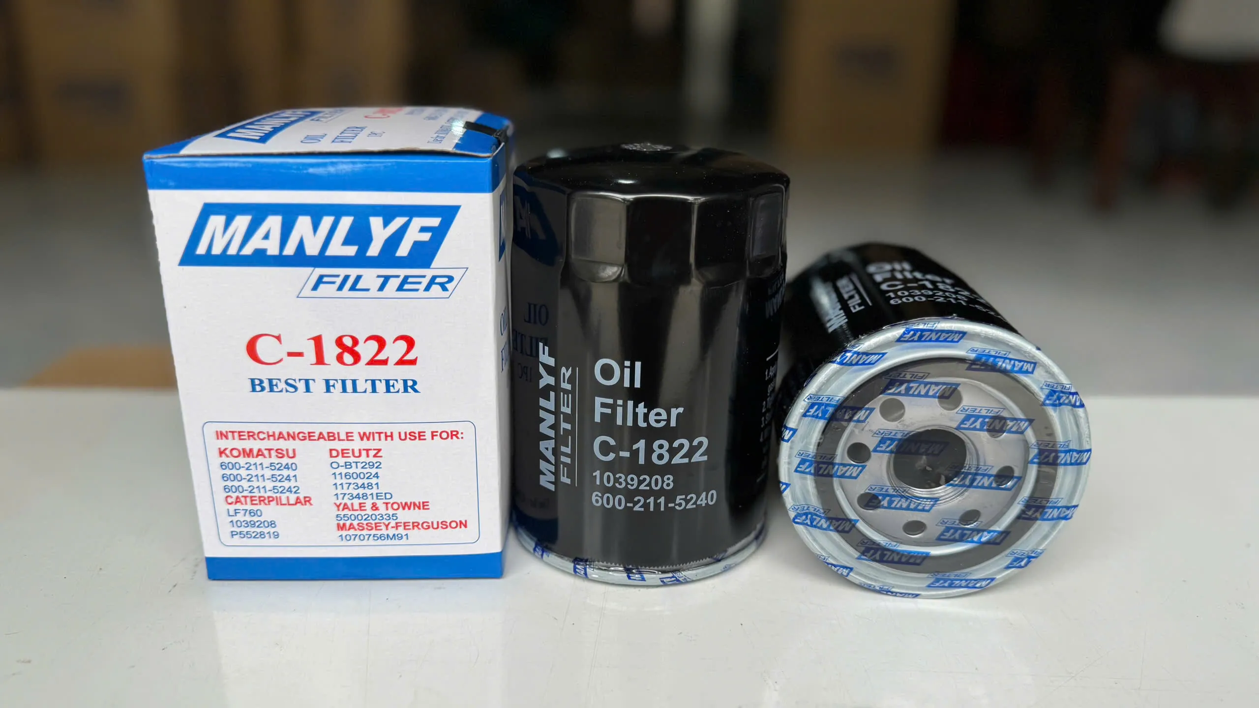 Lọc nhớt động cơ Manlyf C-1822
