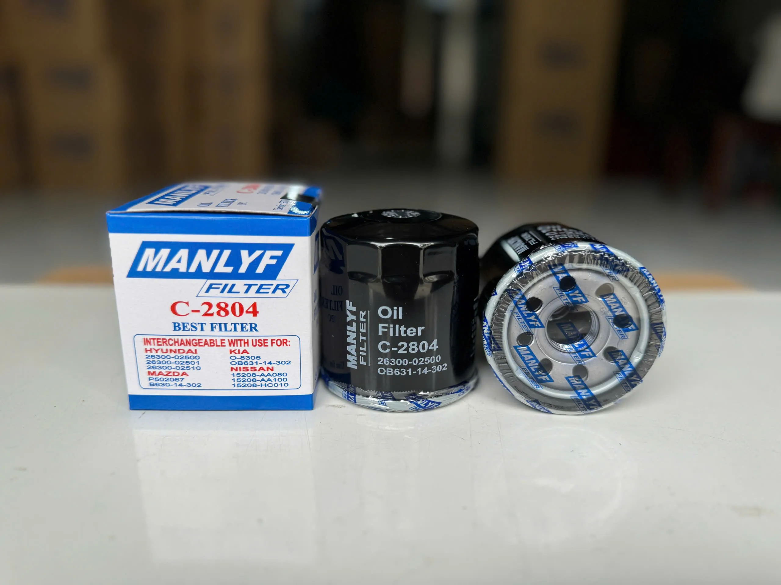 Lọc nhớt động cơ ô tô Manlyf C-2804